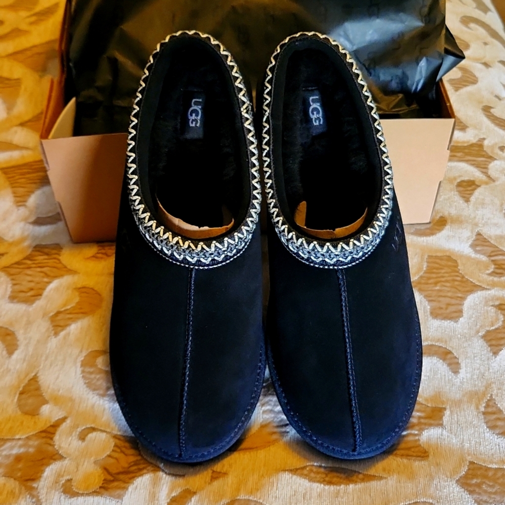 UGG Mens Tasman Slipppers Black 5950-BLK